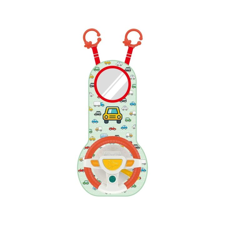 Zestaw Małego Kierowcy Edukacyjna KIEROWNICA DO SAMOCHODU Auta Interaktywna Mata