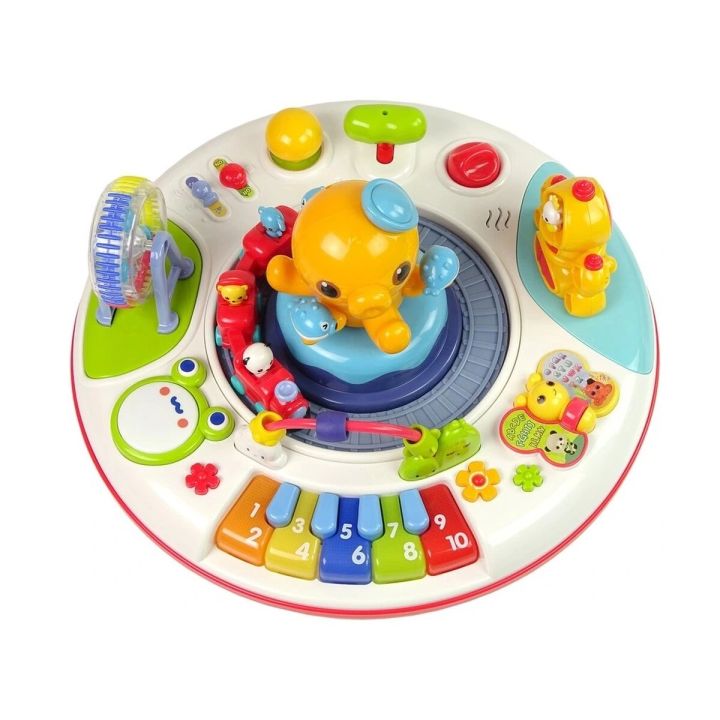 Multifunkcyjny Edukacyjny Muzyczny Stolik Dla Dzieci OŚMIORNICA Pianinko Ciuchcia