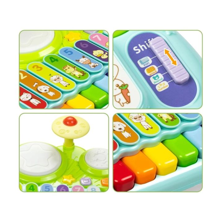 Ksylofon Cymbałki Perkusja Pianinko Dla Dzieci Zabawka Edukacyjna Muzyczna