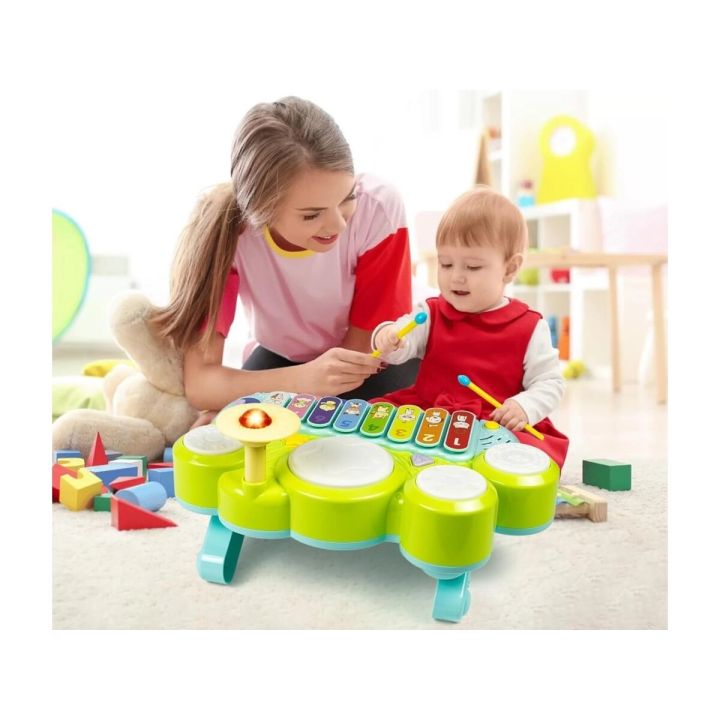 Ksylofon Cymbałki Perkusja Pianinko Dla Dzieci Zabawka Edukacyjna Muzyczna