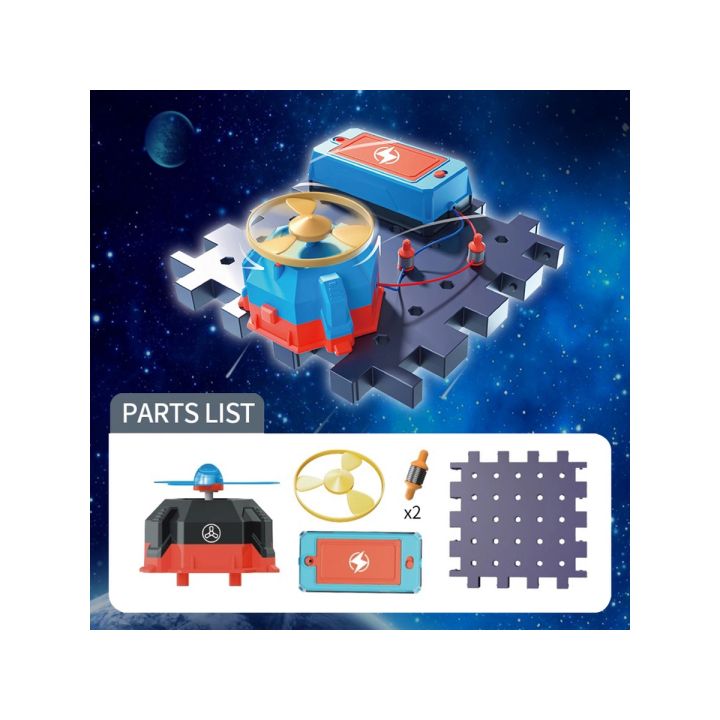 Zestaw Do Eksperymentów Naukowych Wiatrak Wiatraczek Śmigło Zabawka Naukowa Eksperyment Obwód Elektroniczny