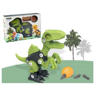 Klocki Konstrukcyjne DINOZAUR Do Skręcania I Rozkręcania Zestaw Klocków 36 El.