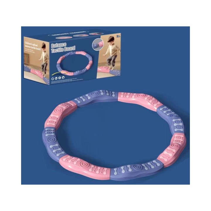 Ścieżka Sensoryczna Dla Dzieci KAMIENIE BALANSUJĄCE Do Ćwiczenia Równowagi 8 Szt Trening Nowa Wersja 6 Podkładek W Stopniach