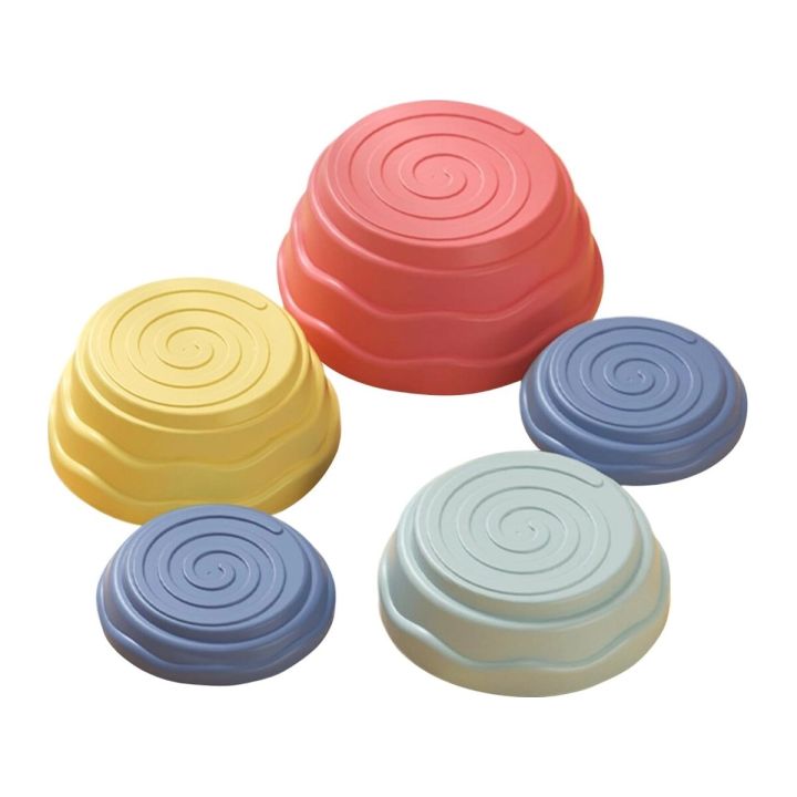 Ścieżka Sensoryczna Dla Dzieci KAMIENIE BALANSUJĄCE 5 Szt Równowaga Trening Równowagi