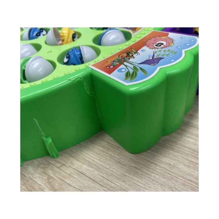 Gra rodzinna - wędkowanie, łowienie ryb - 5 wędek, 45 rybek Przecena 2