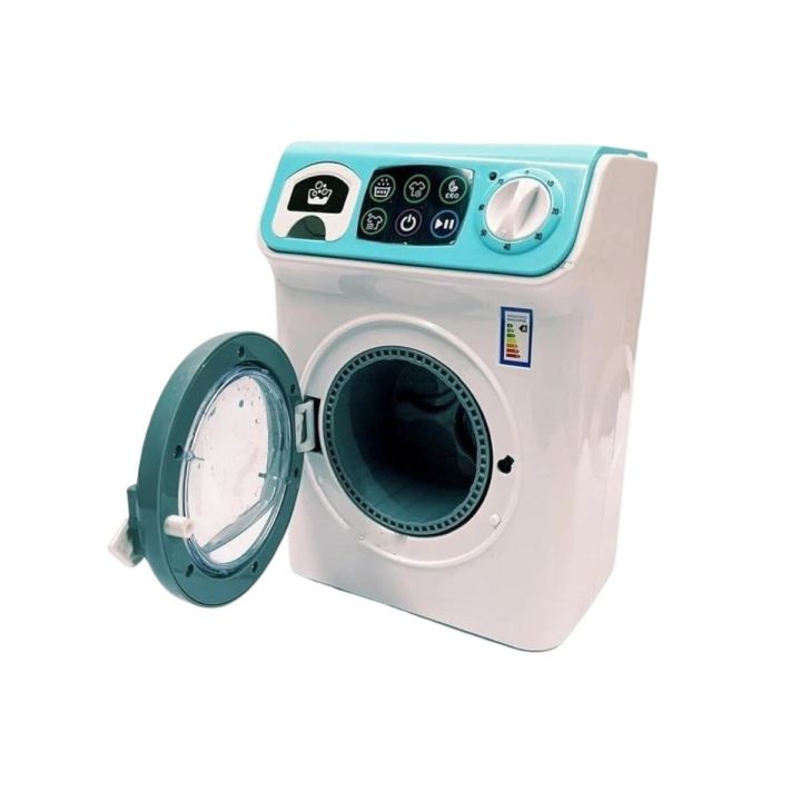 Zabawkowa Automatyczna Pralka Suszarka Dla Dzieci Panel Dotykowy Wirowanie