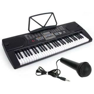 Keyboard Organy 61 Klawiszy Zasilacz Mikrofon MK-2106 Przecena 8