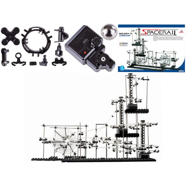 SpaceRail Level 7 – Zaawansowany Tor Kulkowy 3D 32 m | Rollercoaster do Zbudowania