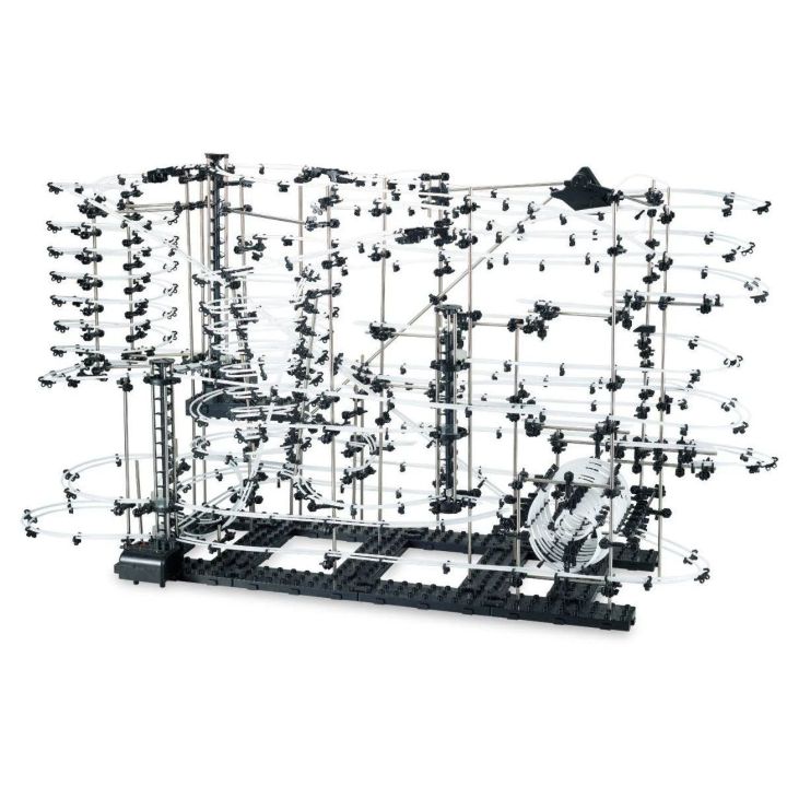 SpaceRail Level 9 – Największy i Najtrudniejszy Tor Kulkowy 3D 70 m | Konstrukcyjny Rollercoaster do Składania