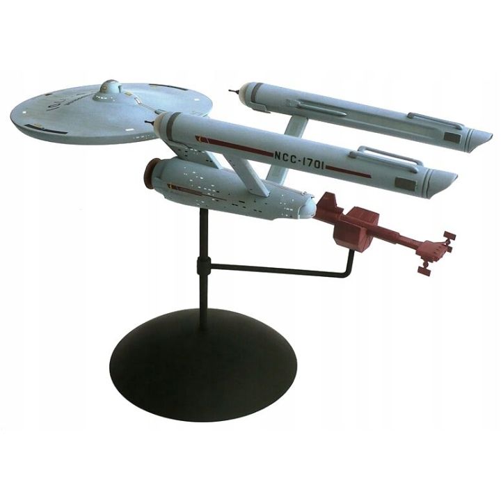 USS Enterprise Space Seed – Statek kosmiczny z serialu Star Trek | Model plastikowy do sklejania Polar Lights (skala 1:1000)