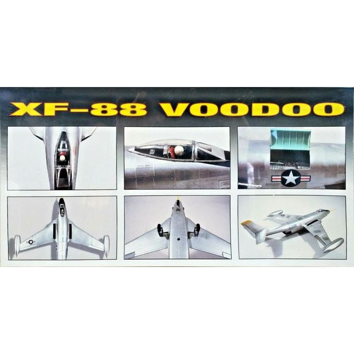 XF-88 Voodoo (McDonnell) – Odrzutowiec wojskowy USA | Model plastikowy do sklejania Lindberg (skala 1:48)