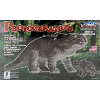 Protoceratops – Roślinożerny dinozaur | Model plastikowy do sklejania Lindberg