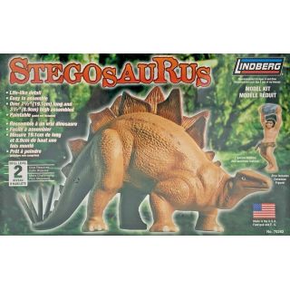 Stegosaurus – Opancerzony dinozaur | Model plastikowy do sklejania Lindberg