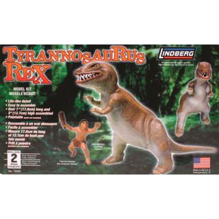 Tyrannosaurus Rex – Król drapieżników, dinozaur | Model plastikowy do sklejania Lindberg