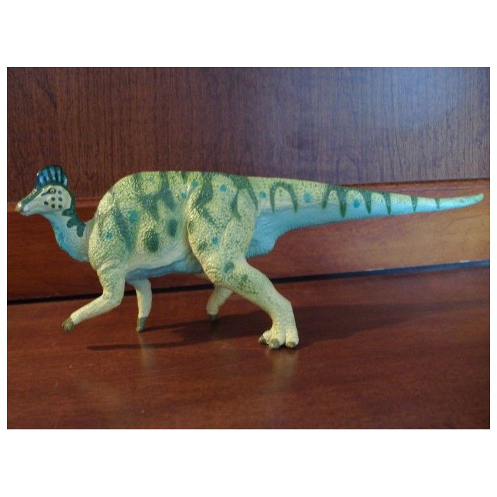 Hadrosaurus/Corythosaurus – Roślinożerny dinozaur | Model plastikowy do sklejania Lindberg