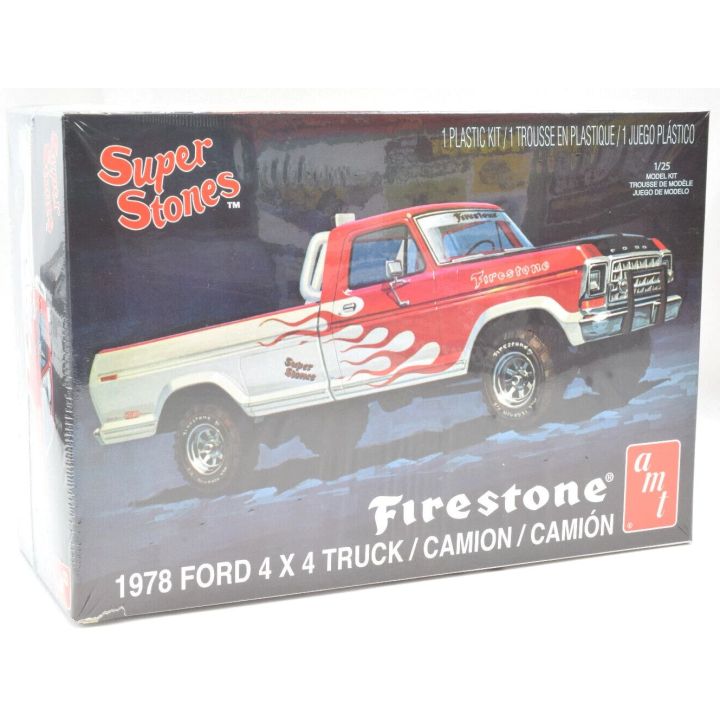 Ford Pickup 1978 Firestone – Klasyczny pickup z USA | Model plastikowy do sklejania AMT (skala 1:25)