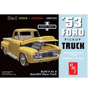 Ford Pickup 1953 – Klasyczny pickup z USA 3w1 | Model plastikowy do sklejania AMT (skala 1:25)