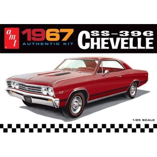 Chevy Chevelle Pro Street 1967 – Muscle car z USA | Model plastikowy do sklejania AMT (skala 1:25)