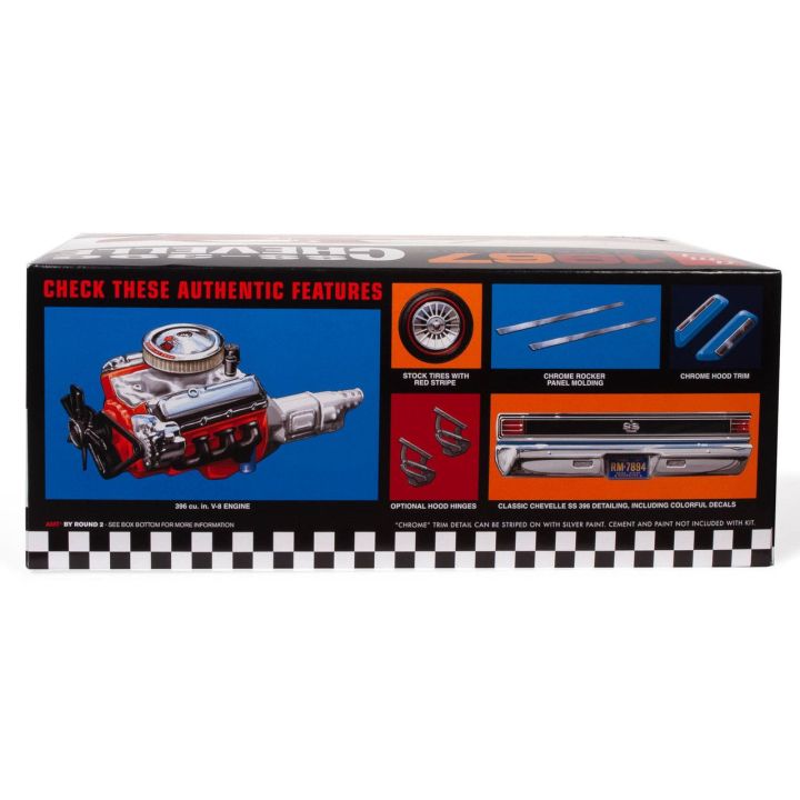 Chevy Chevelle Pro Street 1967 – Muscle car z USA | Model plastikowy do sklejania AMT (skala 1:25)