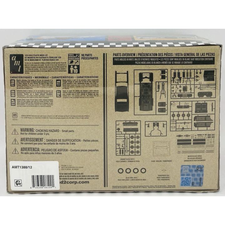 Chevy Chevelle Pro Street 1967 – Muscle car z USA | Model plastikowy do sklejania AMT (skala 1:25)