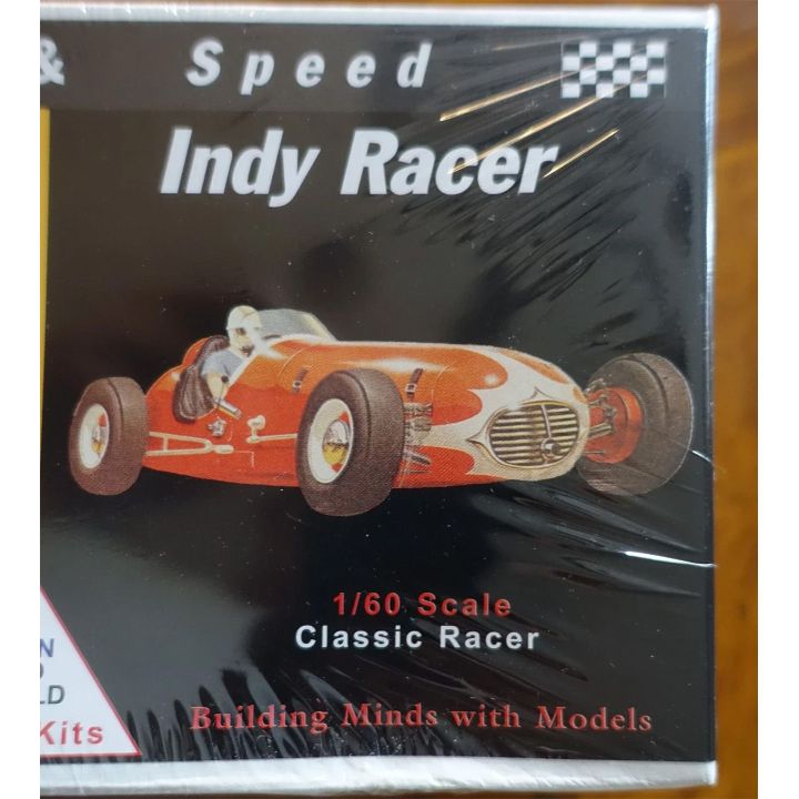 Le Sabre „Concept Car” i Indy Racer – Zestaw Style & Speed | 2 modele plastikowe do sklejania Glencoe Models (skala 1:72 i 60)