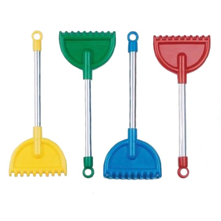 Grabki do Piaskownicy z Metalowym Trzonkiem – Zabawa w ogrodzie i na plaży | Baby Sunshine Wader (długość 36 cm)