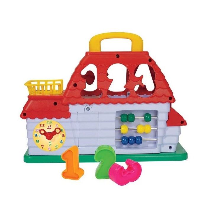 Interaktywny Domek Farma ABC z Sorterem – Dźwięki, światło i nauka liter | Edukacyjna zabawa malucha