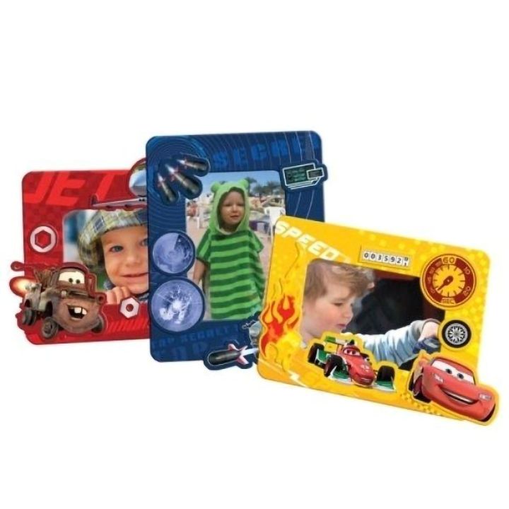 Pomysłowe Ramki 3D Zestaw dla małych majsterkowiczów – Kreatywne dekoracje do pokoju | Auta Cars Disney