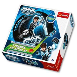 Max Steel – Puzzle okrągłe 150 elementów | Wyjątkowa układanka w kształcie koła dla małych fanów