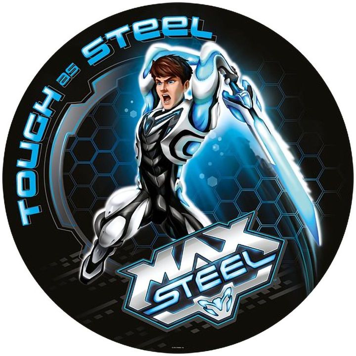 Max Steel – Puzzle okrągłe 150 elementów | Wyjątkowa układanka w kształcie koła dla małych fanów