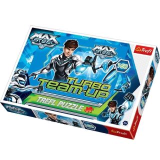 Max Steel – Puzzle 160 elementów | Klasyczna układanka z superbohaterem dla młodych fanów akcji