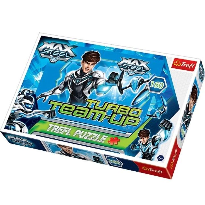 Max Steel – Puzzle 160 elementów | Klasyczna układanka z superbohaterem dla młodych fanów akcji