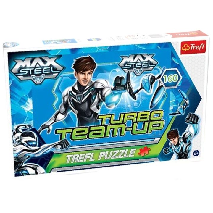 Max Steel – Puzzle 160 elementów | Klasyczna układanka z superbohaterem dla młodych fanów akcji