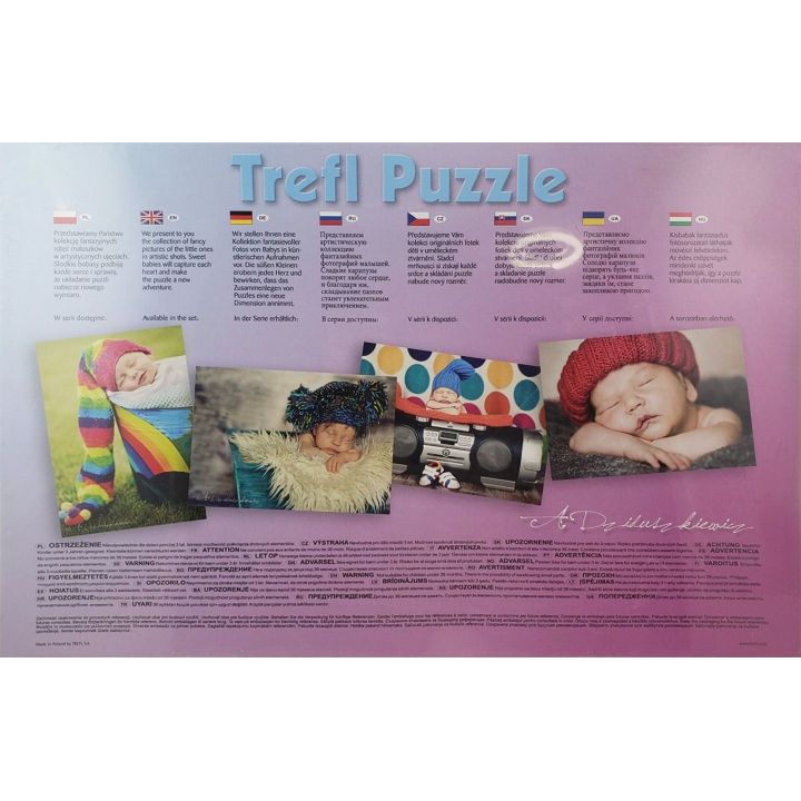 Popołudniowa Drzemka – Puzzle 500 elementów | Relaksująca układanka z uroczym niemowlakiem dla całej rodziny