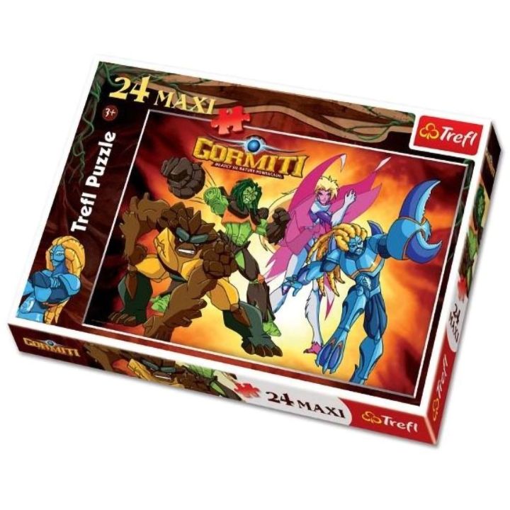 Gormiti – Puzzle Maxi 24 elementy | Duże puzzle dla małych rączek z bohaterami natury