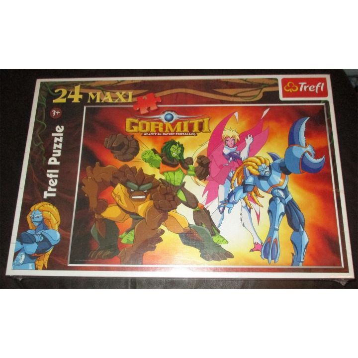 Gormiti – Puzzle Maxi 24 elementy | Duże puzzle dla małych rączek z bohaterami natury