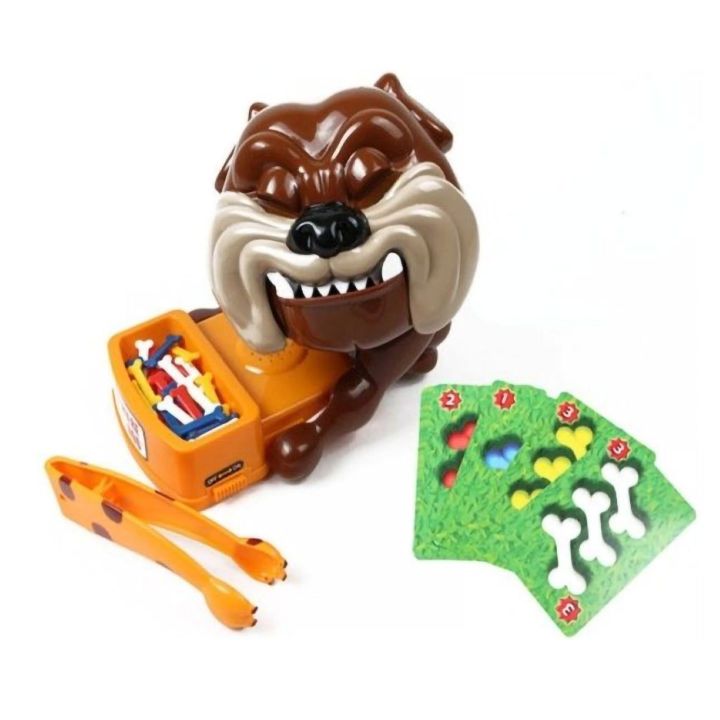 Czujny Buldog, Gra Zręcznościowa – Chwytak, kostki i karty | Emocjonująca zabawa pełna wrażeń