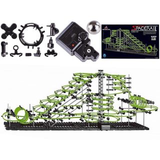 SpaceRail Level 6G GLOW (Świecące Żyłki) – Rozbudowany Tor Kulkowy 3D 31 m | Konstrukcyjny Rollercoaster