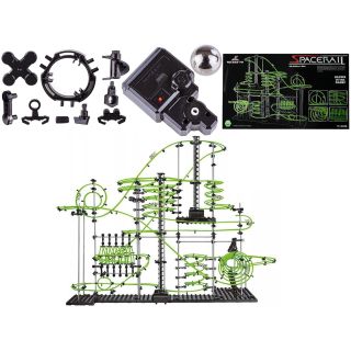 SpaceRail Level 7G GLOW (Świecące Żyłki) – Zaawansowany Tor Kulkowy 3D 36 m | Rollercoaster do Zbudowania