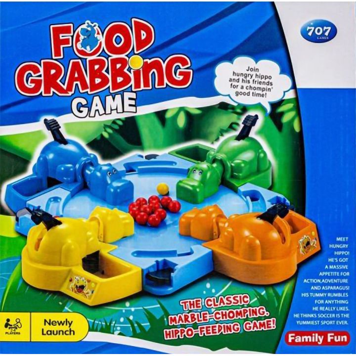 Głodne Hipopotamy, Gra Zręcznościowa – Dźwignie, kulki i arena | Dynamiczna zabawa pełna emocji
