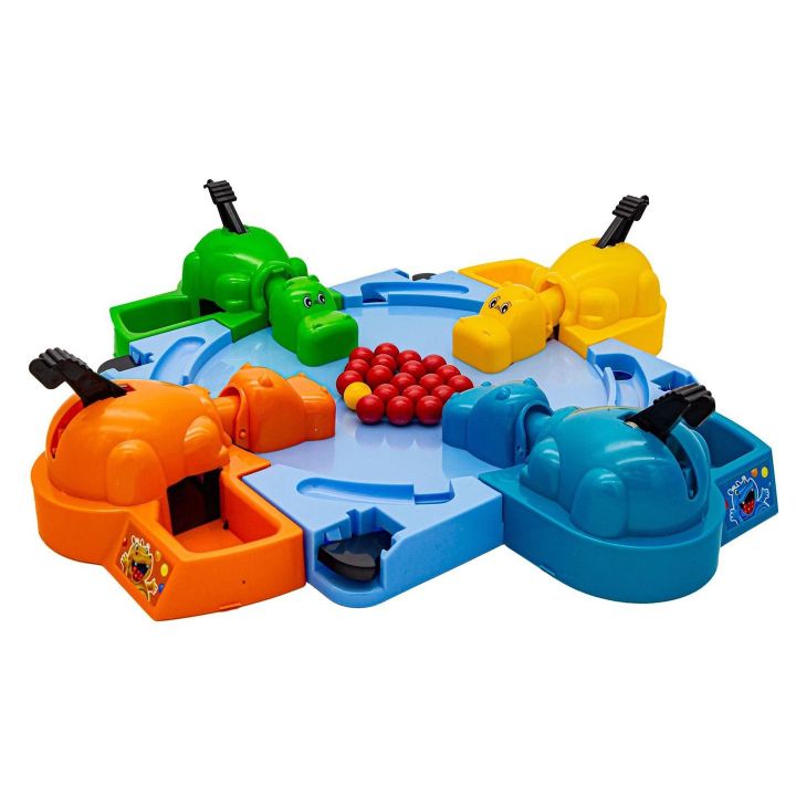 Głodne Hipopotamy Gra Zręcznościowa – Dźwignie, kulki i arena | Dynamiczna zabawa dla dzieci pełna emocji