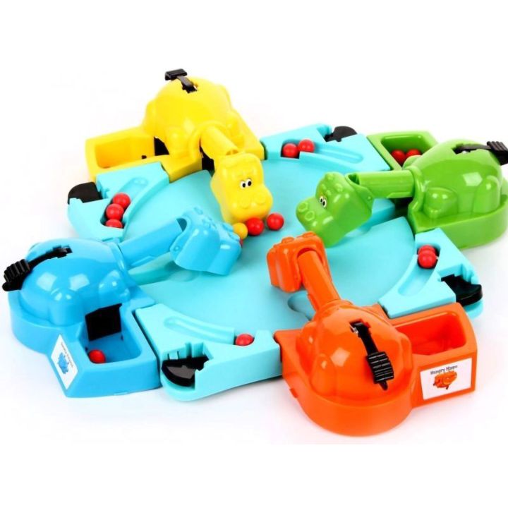 Głodne Hipopotamy, Gra Zręcznościowa – Dźwignie, kulki i arena | Dynamiczna zabawa pełna emocji