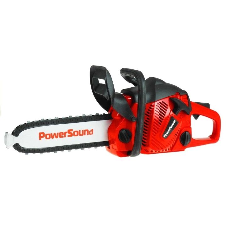 Piła Łańcuchowa Zabawkowa dla Dzieci – Dźwięki rozruchu i obracający się łańcuch | Narzędzie małego drwala