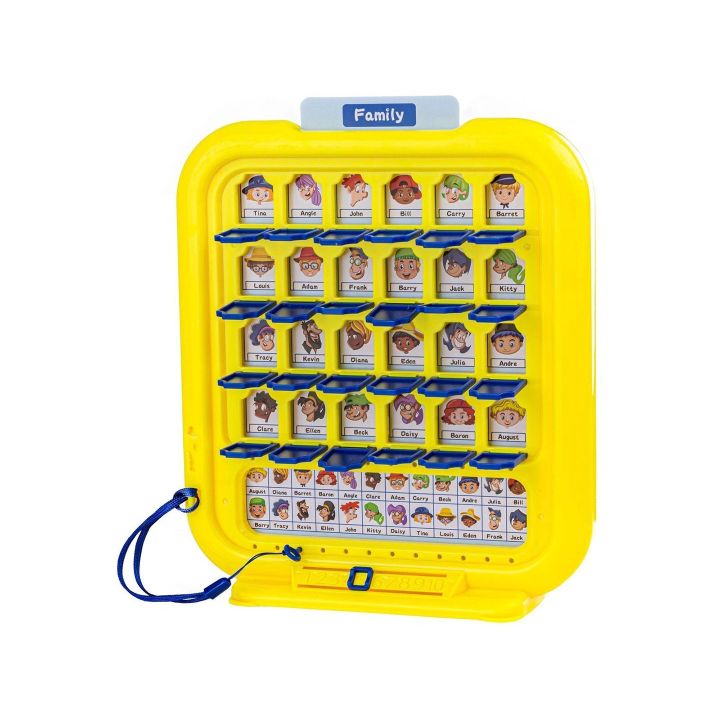 Zgadnij Kogo, Gra Logiczna – Tablica z planszami i okienkami | Dedukcyjna zabawa dla bystrzaków