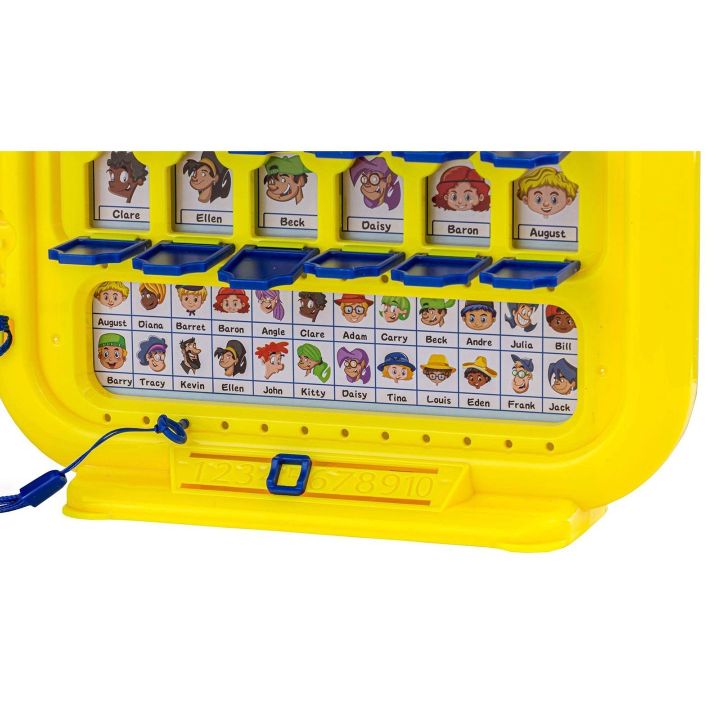 Zgadnij Kogo, Gra Logiczna – Tablica z planszami i okienkami | Dedukcyjna zabawa dla bystrzaków