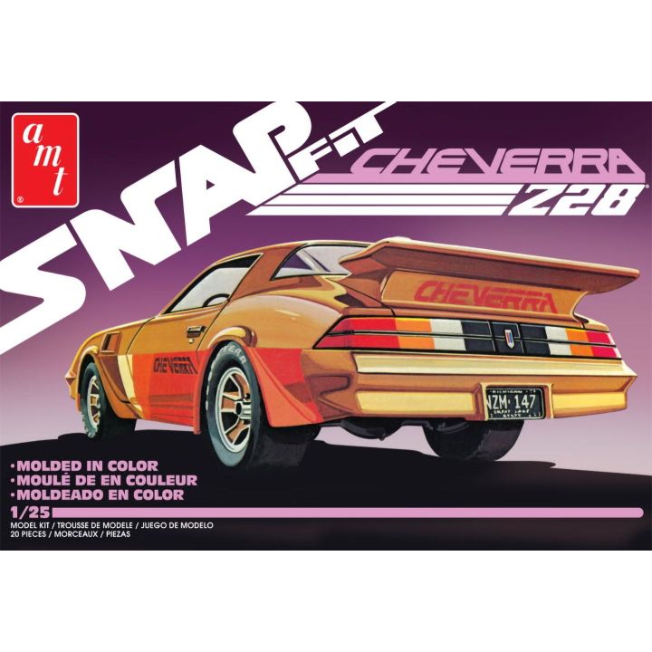 Cheverra, Chevrolet Camaro Z28 1980 – Muscle car z USA | Model plastikowy do składania AMT (skala 1:25)