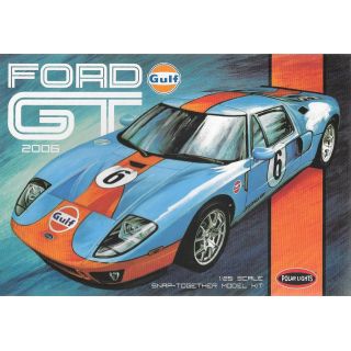Ford GT Gulf 2006 – Legenda wyścigów z USA | Model plastikowy do składania Polar Lights (skala 1:25)