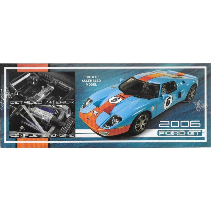Ford GT Gulf 2006 – Legenda wyścigów z USA | Model plastikowy do składania Polar Lights (skala 1:25)
