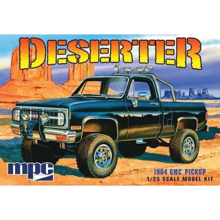 GMC Pickup „Deserter” 1984 – Off-roadowy pickup 4x4 z USA | Model plastikowy do sklejania MPC (skala 1:25)