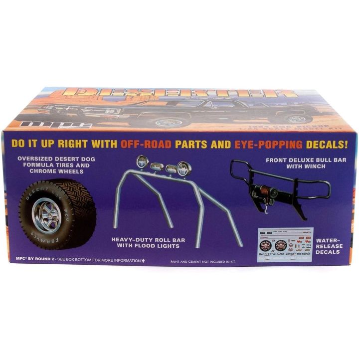 GMC Pickup „Deserter” 1984 – Off-roadowy pickup 4x4 z USA | Model plastikowy do sklejania MPC (skala 1:25)